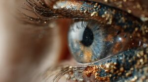 iride occhio umano donna