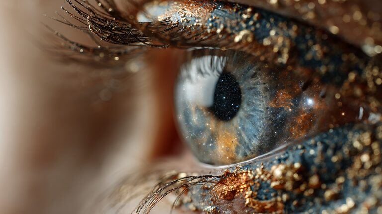 iride occhio umano donna