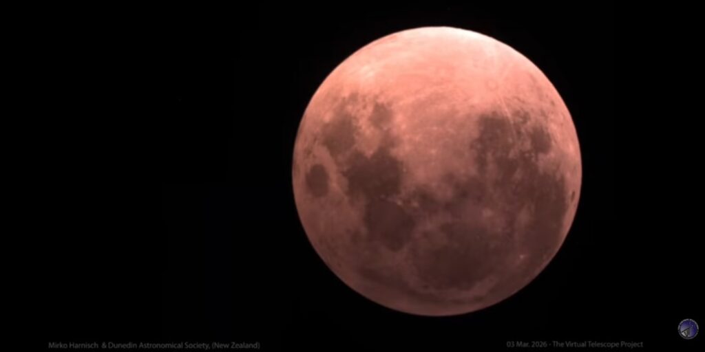 luna rossa sangue eclissi