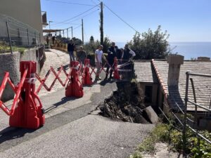 maltempo Sant'Andrea di Rovereto liguria