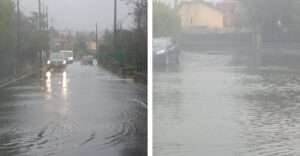 maltempo allagamenti sicilia catania paesi etnei