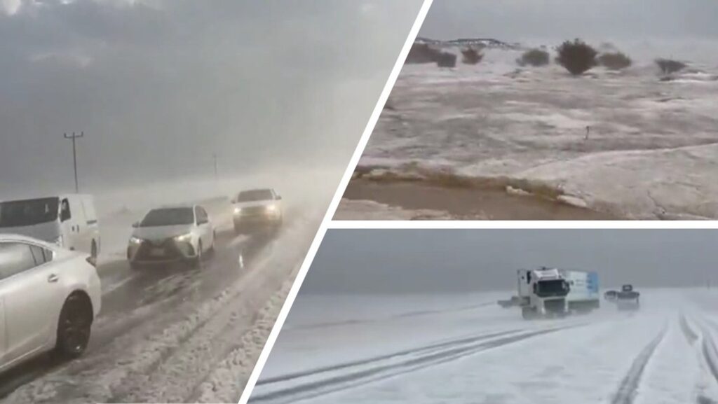 maltempo arabia saudita