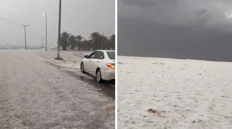 maltempo arabia saudita