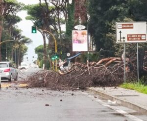 maltempo fregene lazio