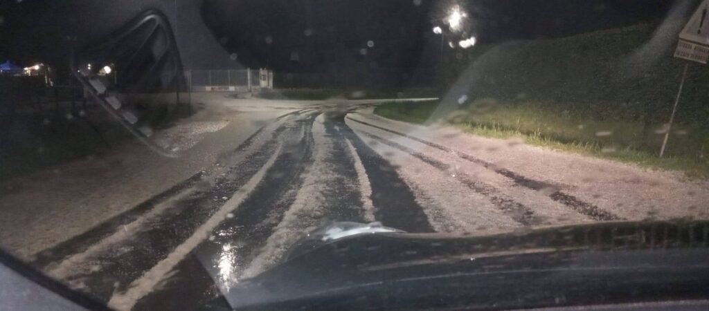 maltempo grandine marano ticino piemonte