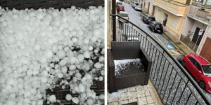 maltempo grandine vernole puglia