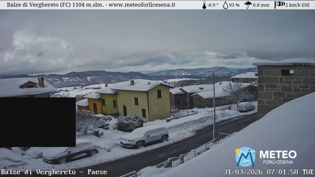 maltempo neve oggi emilia romagna