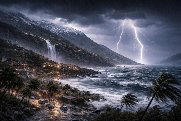 maltempo piogge notte calabria sicilia