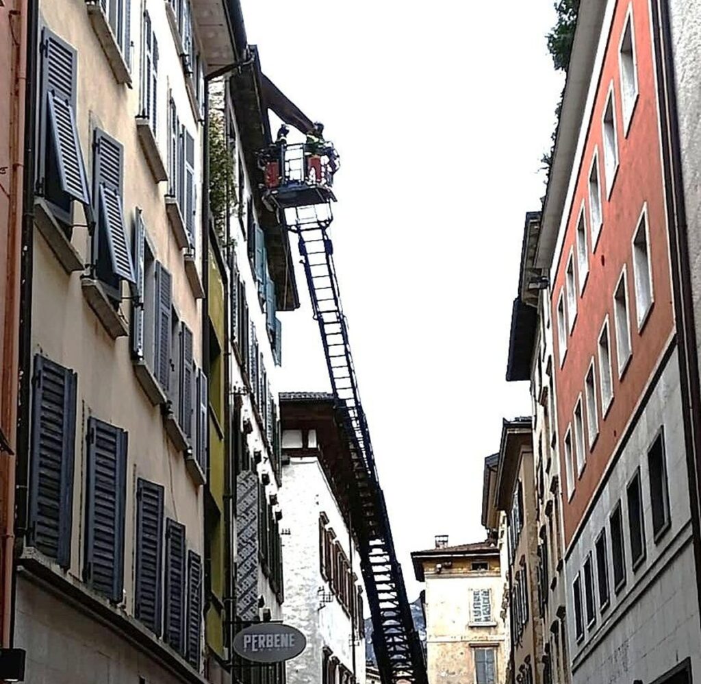 maltempo vento trento