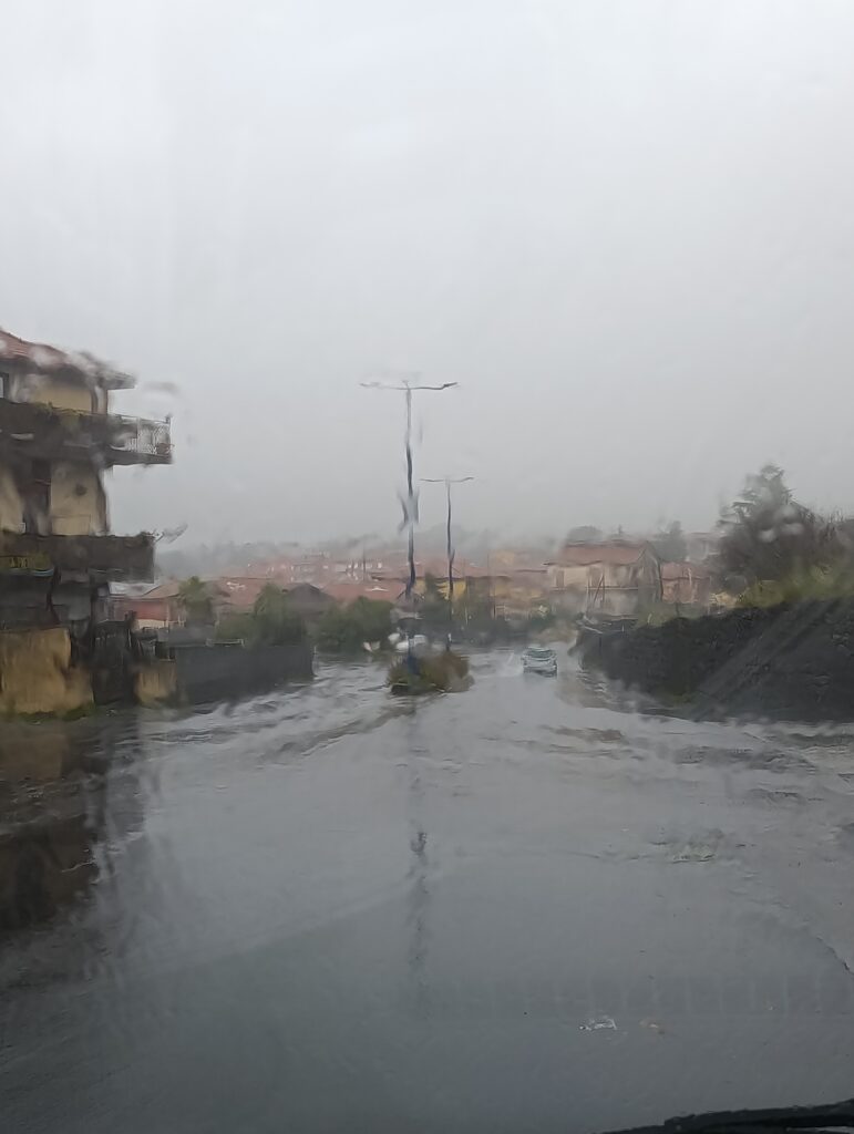 maltempo zafferana etnea