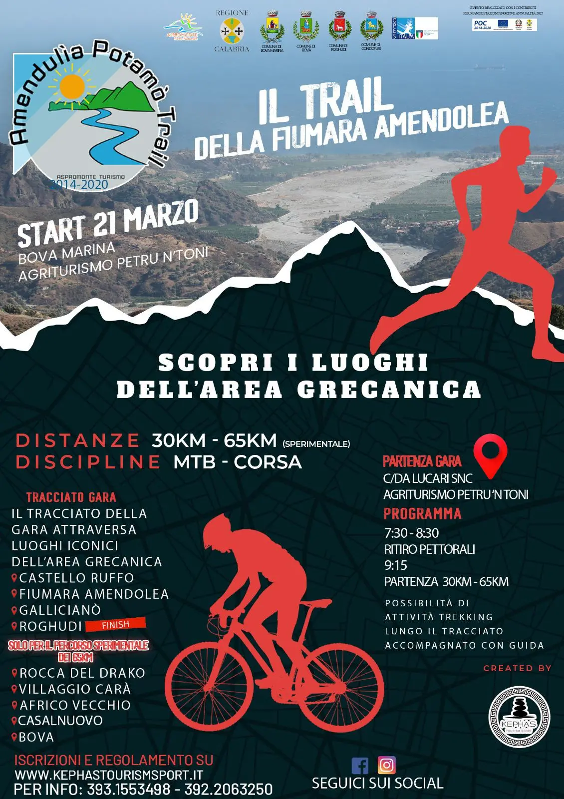 manifesto amendolia potamo trail