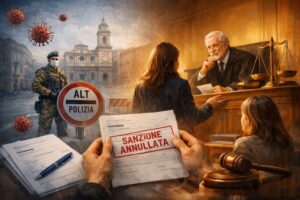 multa covid annullata