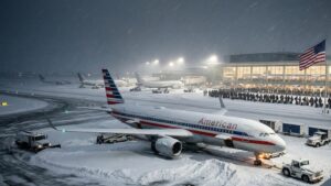 neve usa aereo aeroporto