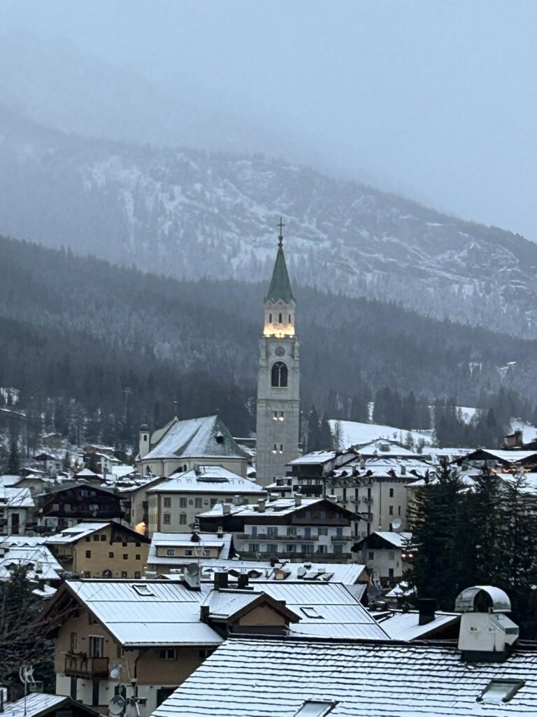 neve cortina d'ampezzo veneto