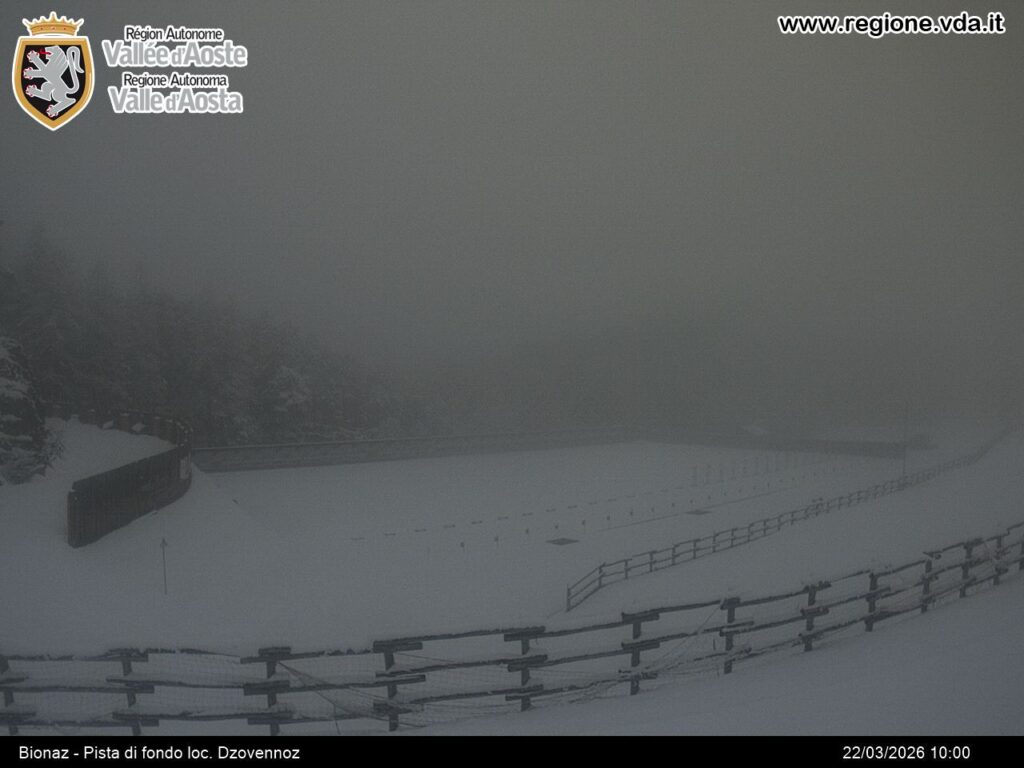 neve oggi valle d'aosta