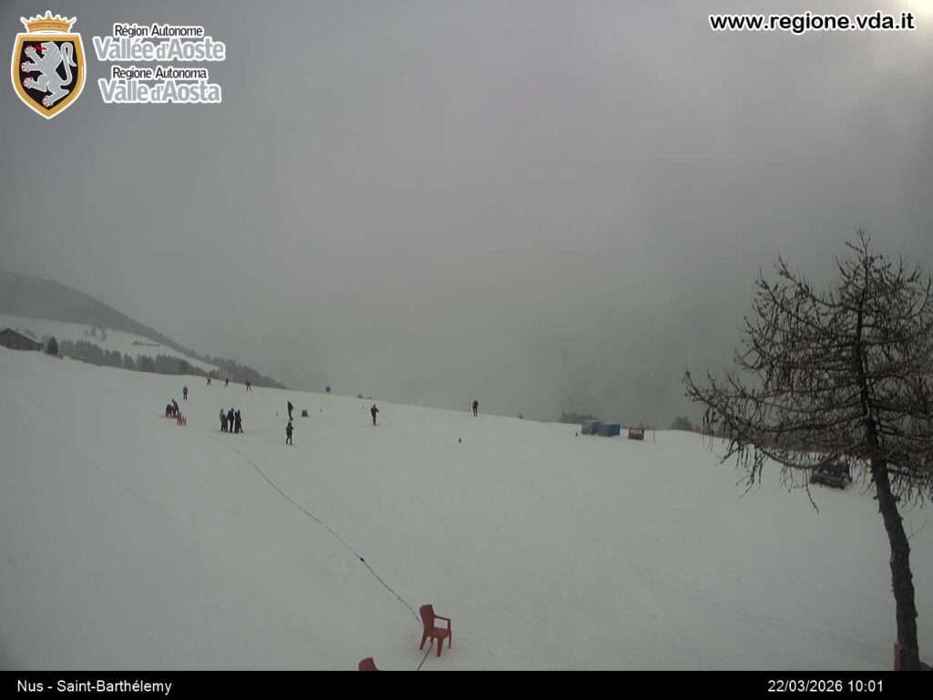 neve oggi valle d'aosta