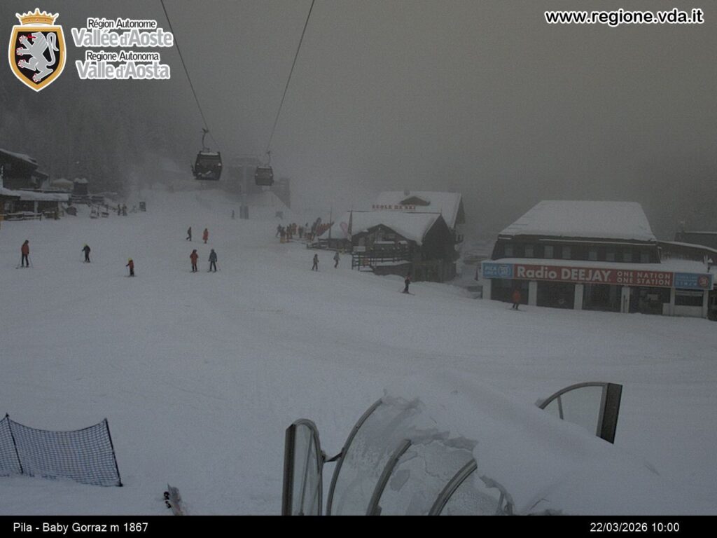 neve oggi valle d'aosta