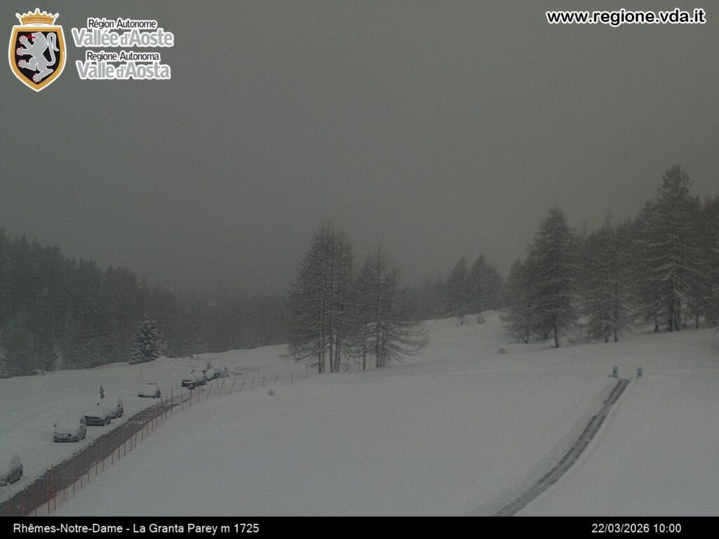 neve oggi valle d'aosta