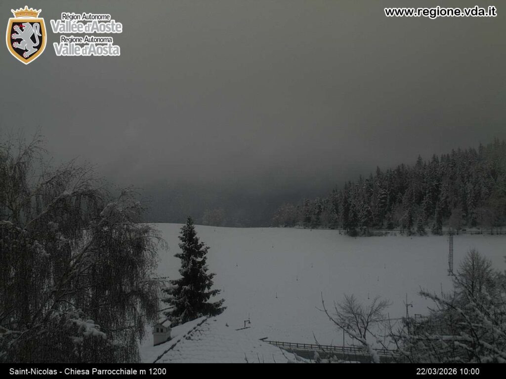 neve oggi valle d'aosta