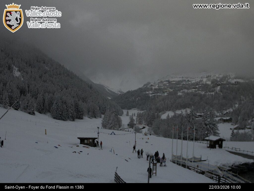 neve oggi valle d'aosta