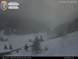 neve oggi valle d'aosta