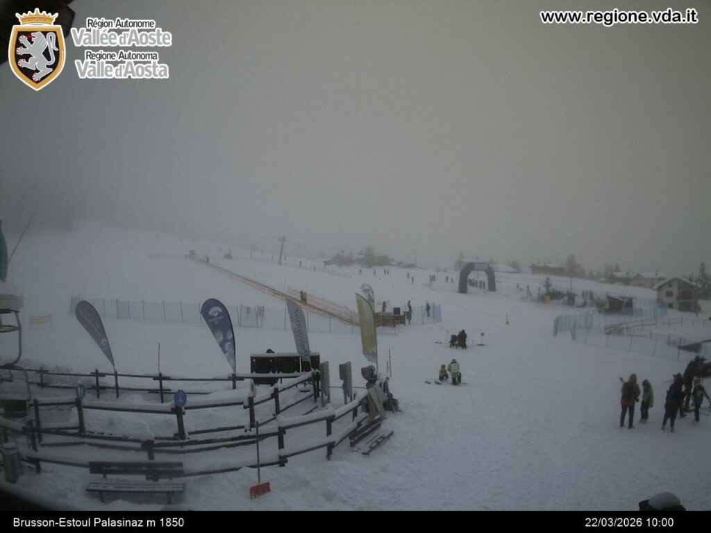 neve oggi valle d'aosta