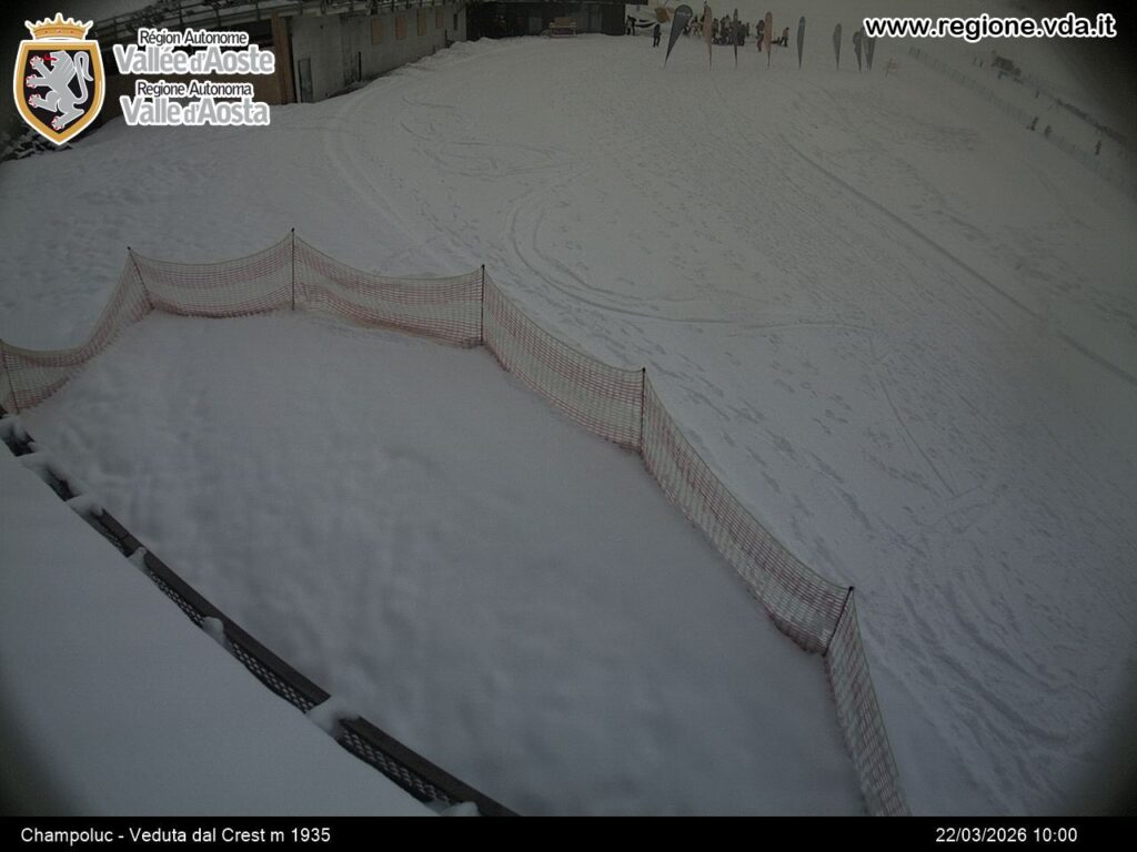 neve oggi valle d'aosta