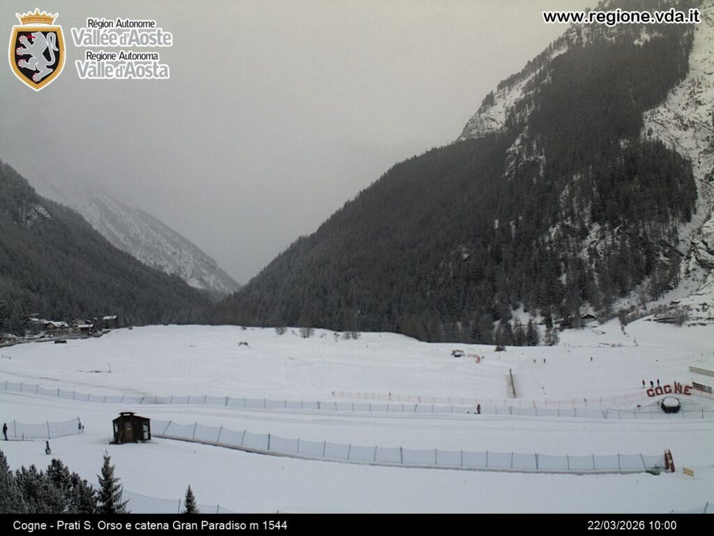 neve oggi valle d'aosta