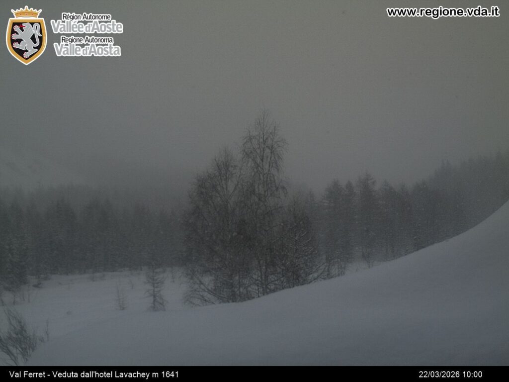 neve oggi valle d'aosta