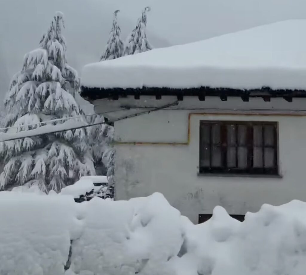 neve santuario oropa piemonte