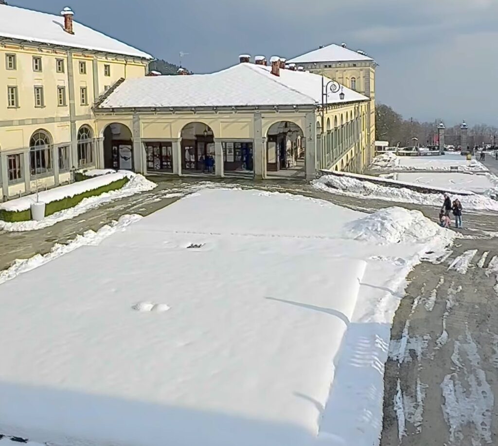 neve santuario oropa piemonte