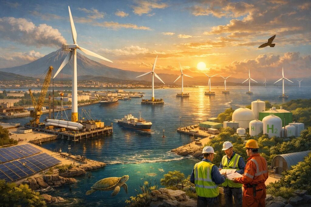 parco eolico offshore augusta sicilia