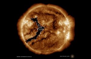 pi greco day tempesta geomagnetica 14 marzo buco coronale