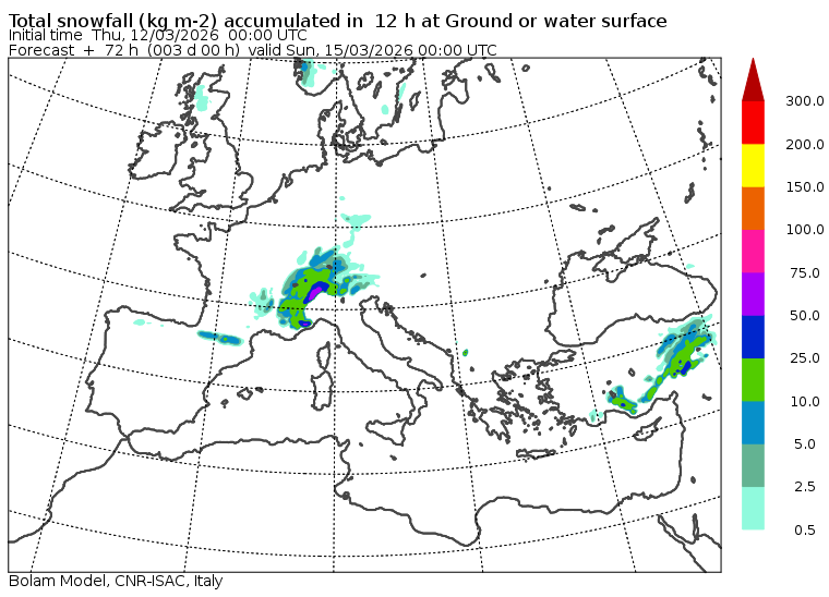 previsioni meteo sabato neve