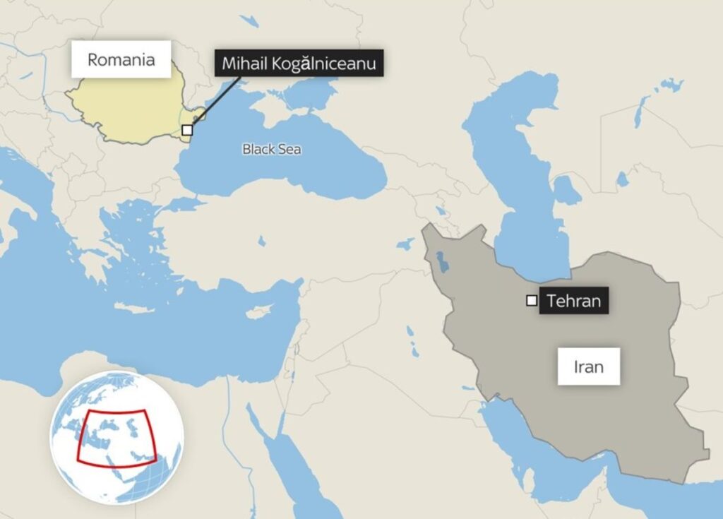 romania usa guerra iran
