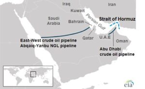 saudi aramco stretto di Hormuz