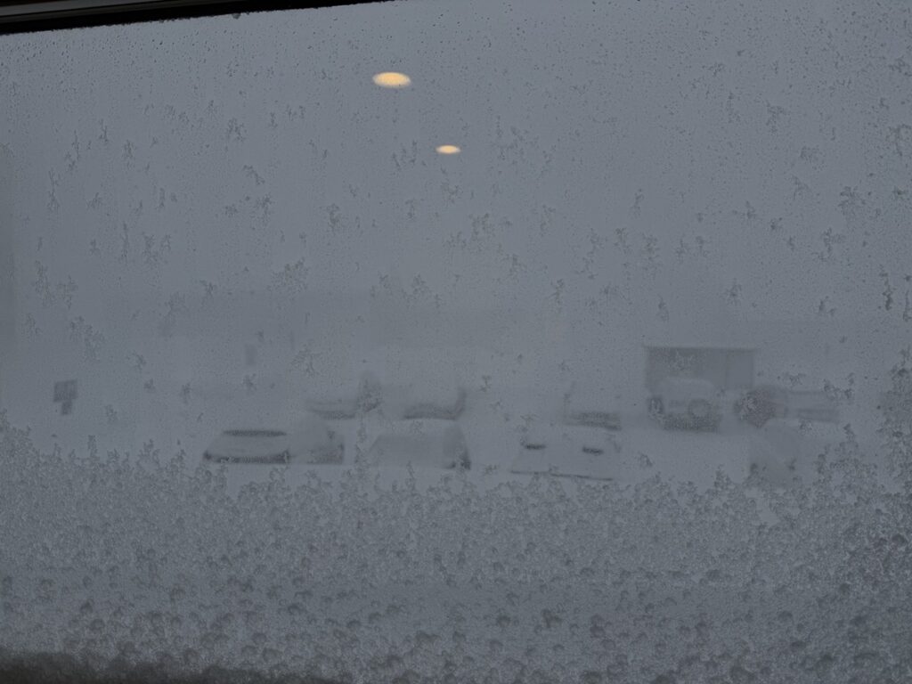 tempesta di neve groenlandia