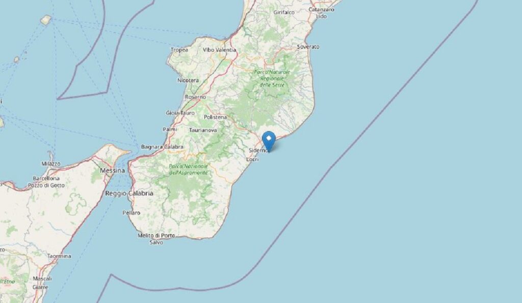 terremoto calabria siderno reggio calabria