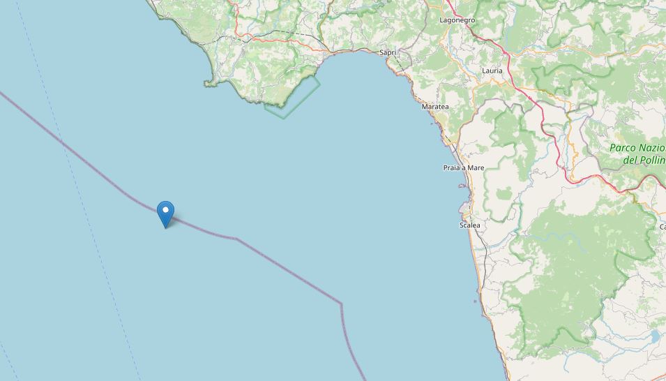 terremoto costa cilentana