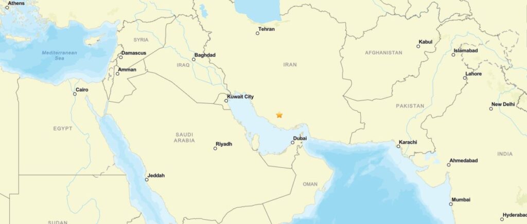 terremoto iran