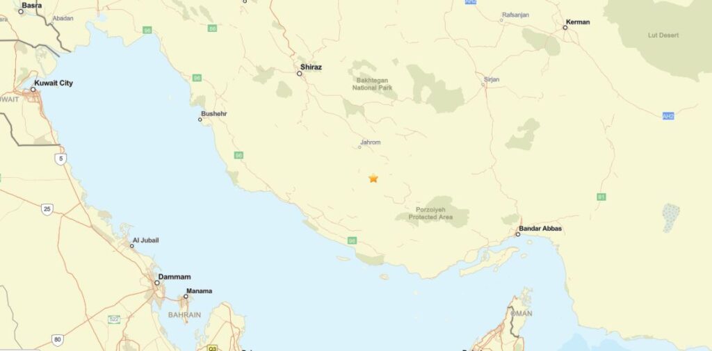 terremoto iran