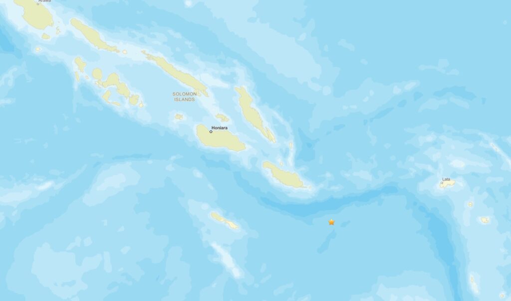 terremoto isole salomone