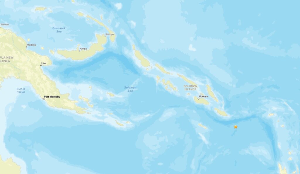terremoto isole salomone