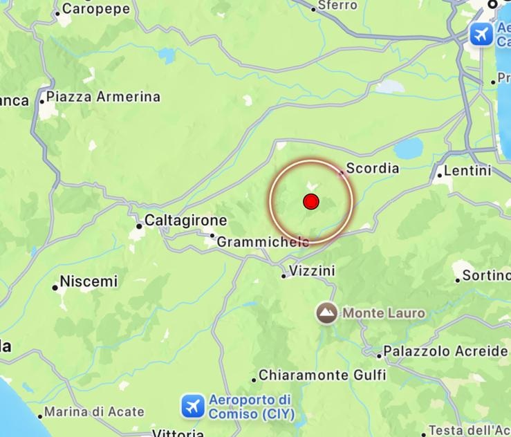 terremoto militello sicilia