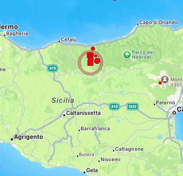 terremoto mistretta sicilia