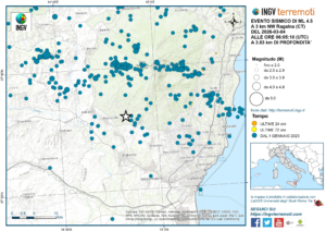 terremoto oggi catania sicilia