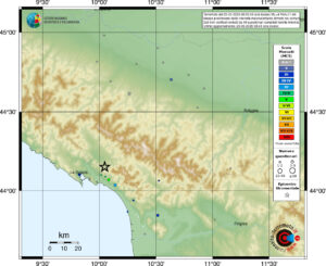 terremoto oggi massa carrara toscana