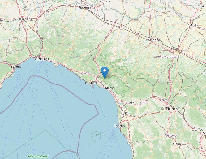 terremoto oggi massa carrara toscana liguria emilia romagna