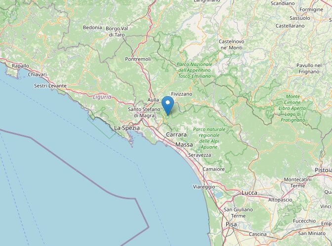 terremoto oggi massa carrara toscana liguria emilia romagna