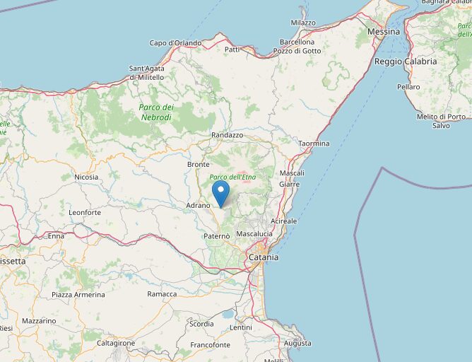 terremoto sicilia catania messina siracusa oggi etna